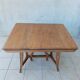 Vintage style Art Nouveau oak table