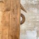 Table de ferme vintage en bois brut