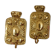 Pair Of Baroque Style Swedish Brass Sconces