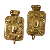 Pair Of Baroque Style Swedish Brass Sconces