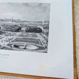 Vienna, Austria Vintage Engraving, 1841 Authentic.