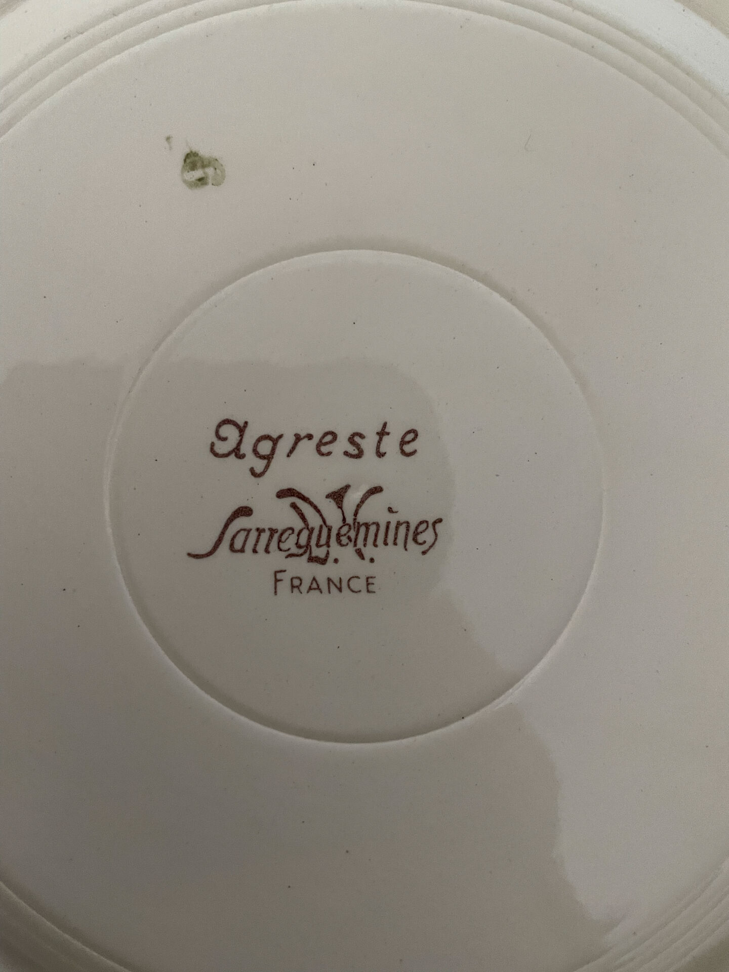 Service de table, Sarreguemines Agreste.39pcs