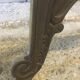 Carved wooden presentation easel