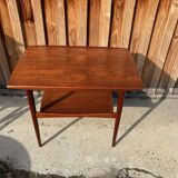 Vintage teak side table – Scandinavian design – 1960s