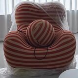 Icon Design Armchair "UP" & Ottoman - Soara Pattern - New