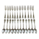 24 couverts anciens Louis XV.