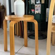 Tabouret vintage Alvar Aalto modèle E60 pour Artek