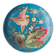 Exotic bird plate late 19th century - B & Cie Creil & Montereau