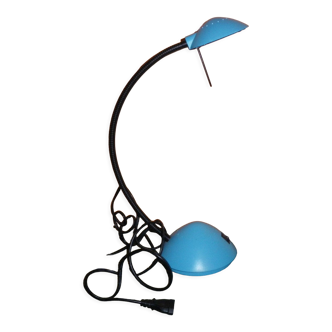 Blue cobra lamp