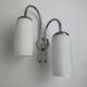 Vintage 1970 asymmetrical double wall light