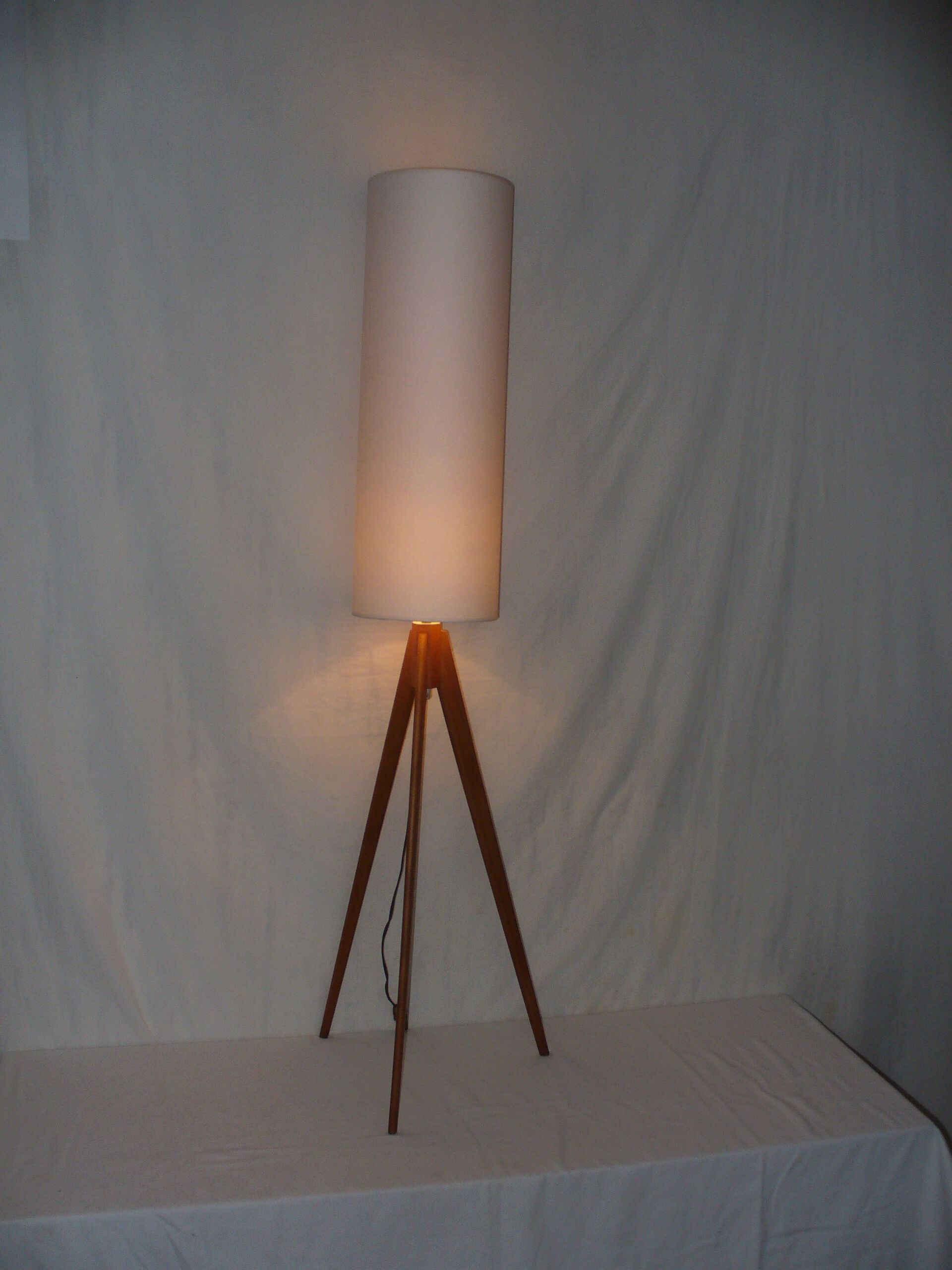 Scandinavian tripod lamppost from the 1950s