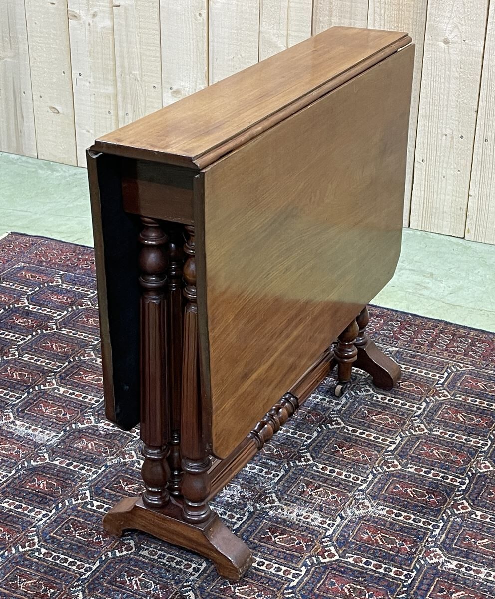 Louis Philippe mahogany felling table - 19th