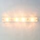 Mid-Century XL Tubular Murano Glass Wall Light - Hillebrand, Germany, 1970s