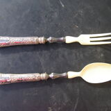Paire de couverts à salade