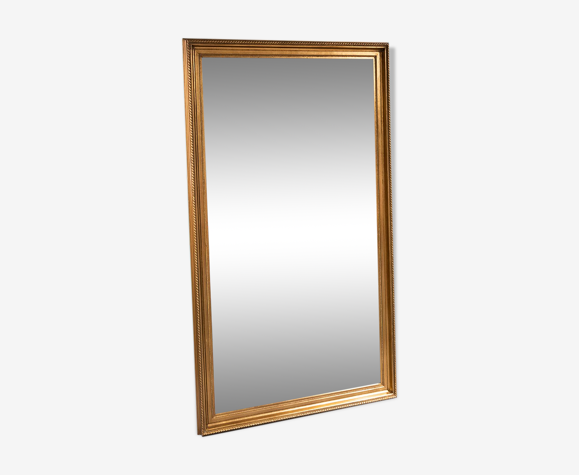 Miroir en bois doré - 140x80