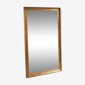 Gilded wooden mirror 140x80