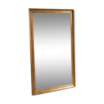 Gilded wooden mirror 140x80