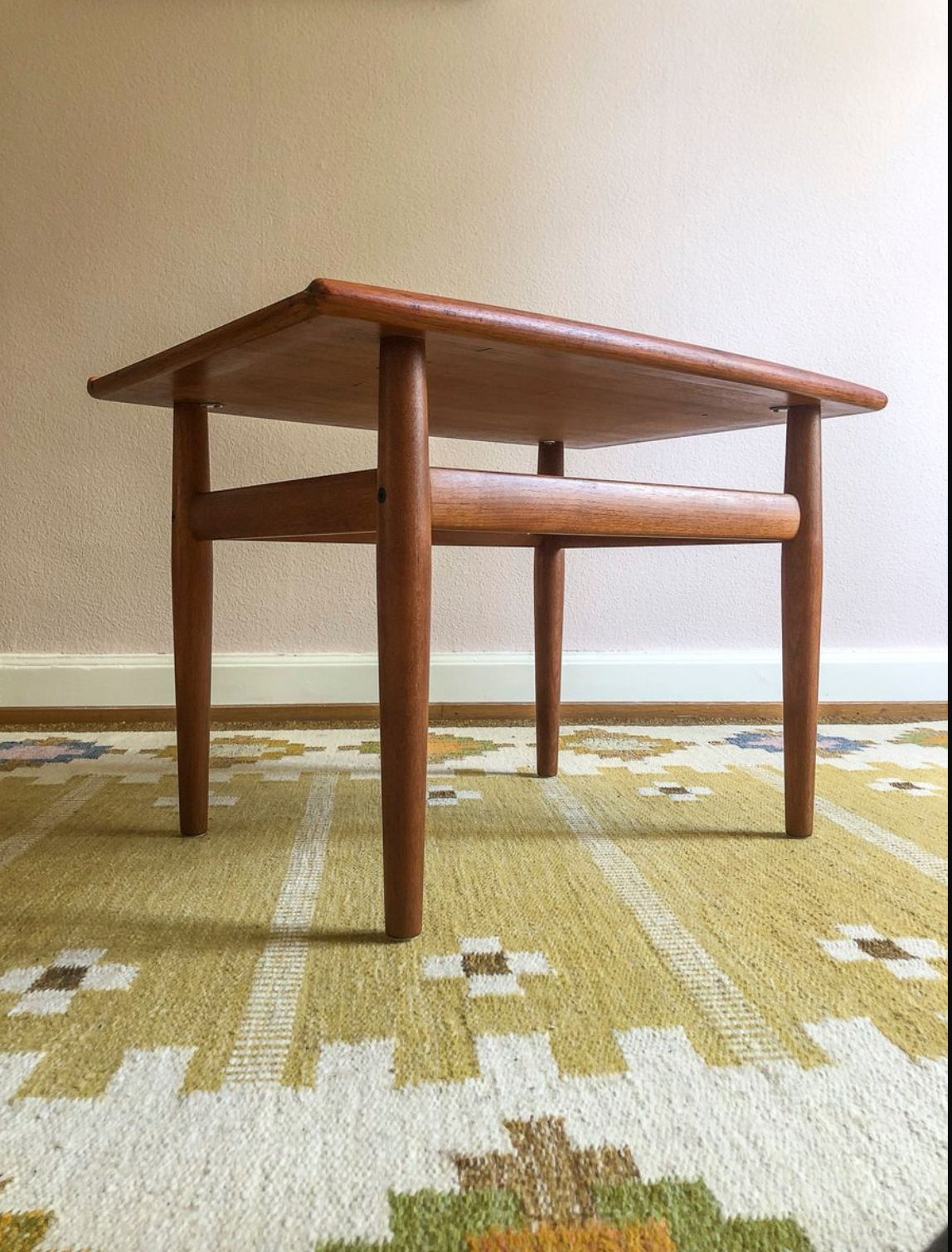 Teak coffee table by Grete Jalk for Glostrup, 1960