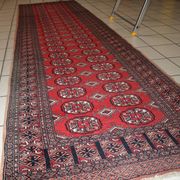 Tapis Vintage Bukhara Uzbek en Laine, Années 1960, Élégance Authentique