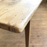 Vintage pine farm table