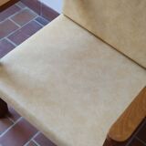 Pair of yellow armchairs