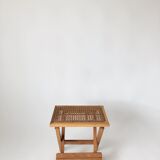 Foldable canage canage stool