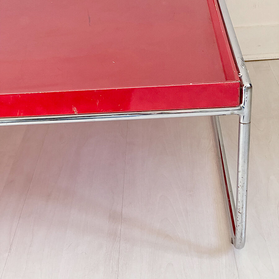 Coffee table "trays square" by Kartell by Piero Lissoni 2003