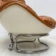 1960s Vintage leather 'Karate' Chair Set by Michel Cadestin for Airborne
