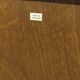 Teak wall locker