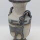 Roger Guérin (Bouffioulx) - Art Deco Vase Salt Glaze - Antelope Decor - 1930