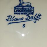 Lot de 2 assiettes Delft
