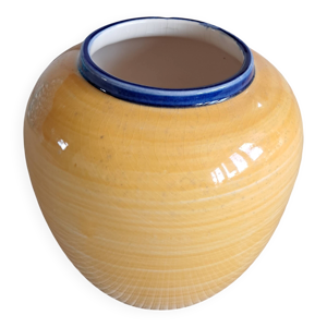 Vase vintage en céramique - boule