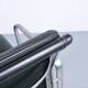 SOFT PAD CHAIR EA 217 EAMES BLACK LEATHER HERMAN MILLER PUBLISHED BY ICF 1970s