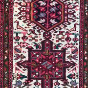Vintage Persian Heriz done hand 62 corridor carpet x 340 cm