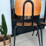 Vintage Mobilor school chair