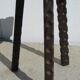 Tabouret tripode catalan, espagnol en pin massif