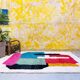 Abstract Moroccan rug - Beni Ouarain rug 2.5/1.5
