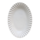 Vintage oval serving dish in twisted white porcelain by Limoges Haviland