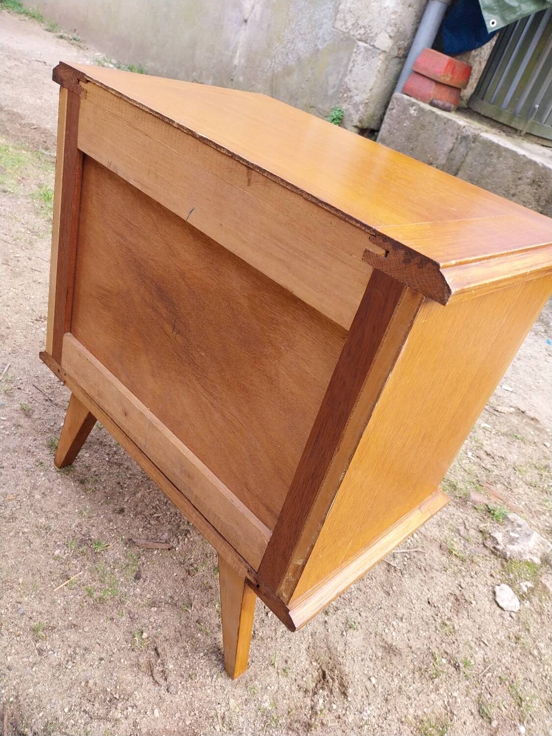 1950s bedside table