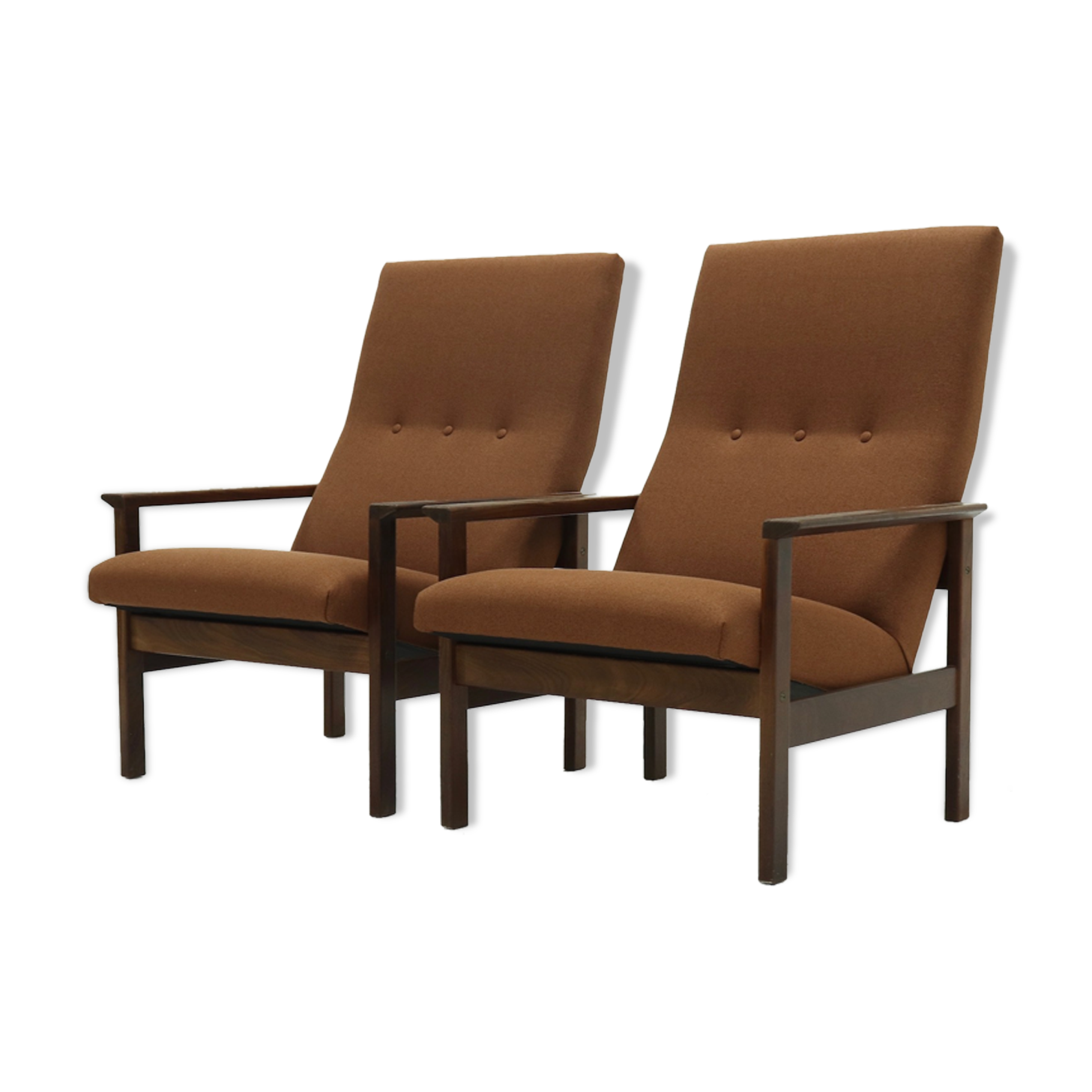 Set of 2 armchairs Pastoe FU06 by Yngve Ekström 1960