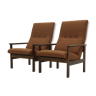 Set of 2 armchairs Pastoe FU06 by Yngve Ekström 1960