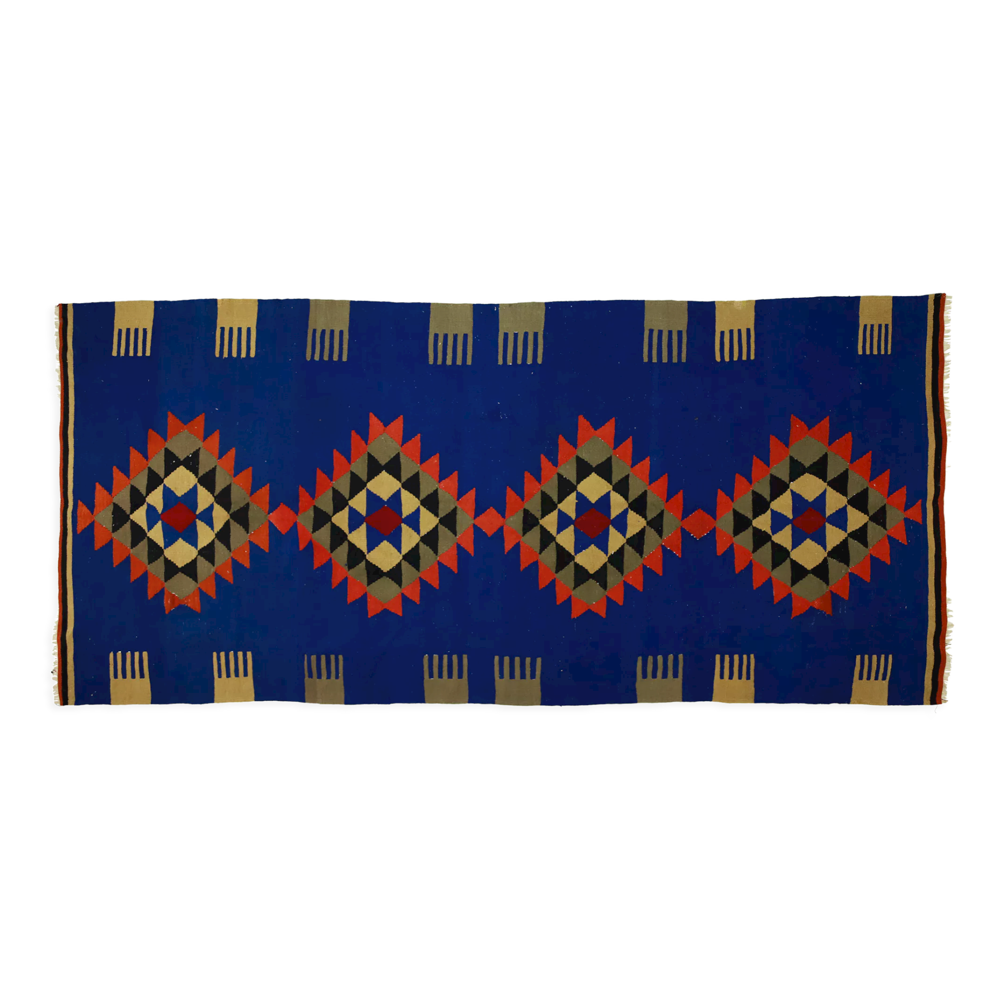Anatolian handmade kilim rug 320 cm x 171 cm