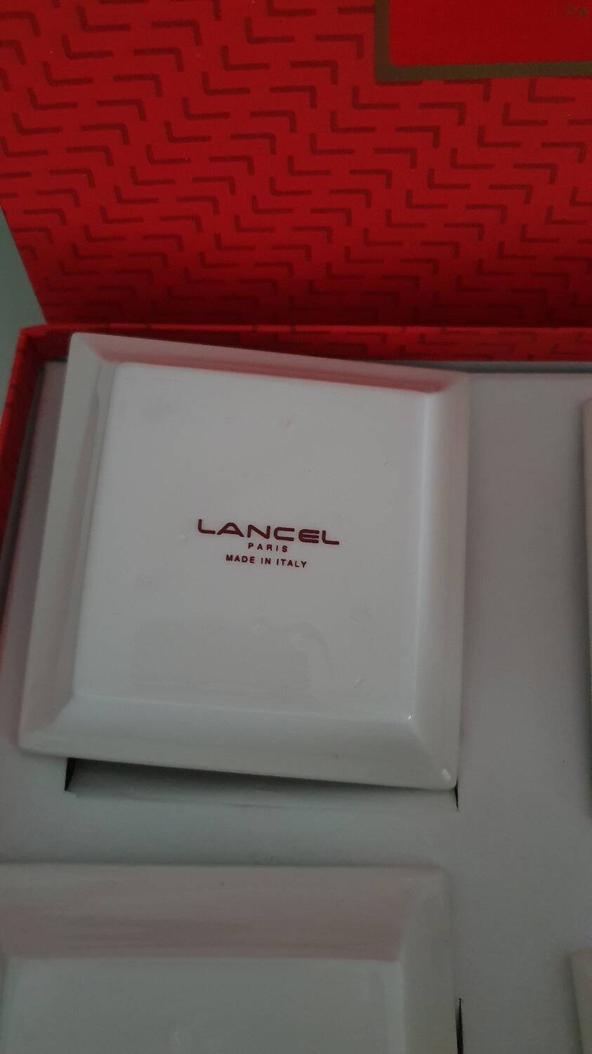 Coffret de 4 vide poches Lancel