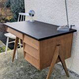 Vintage compass leg desk 50s/60s design