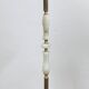 Bronze and white marble floor lamp 1960