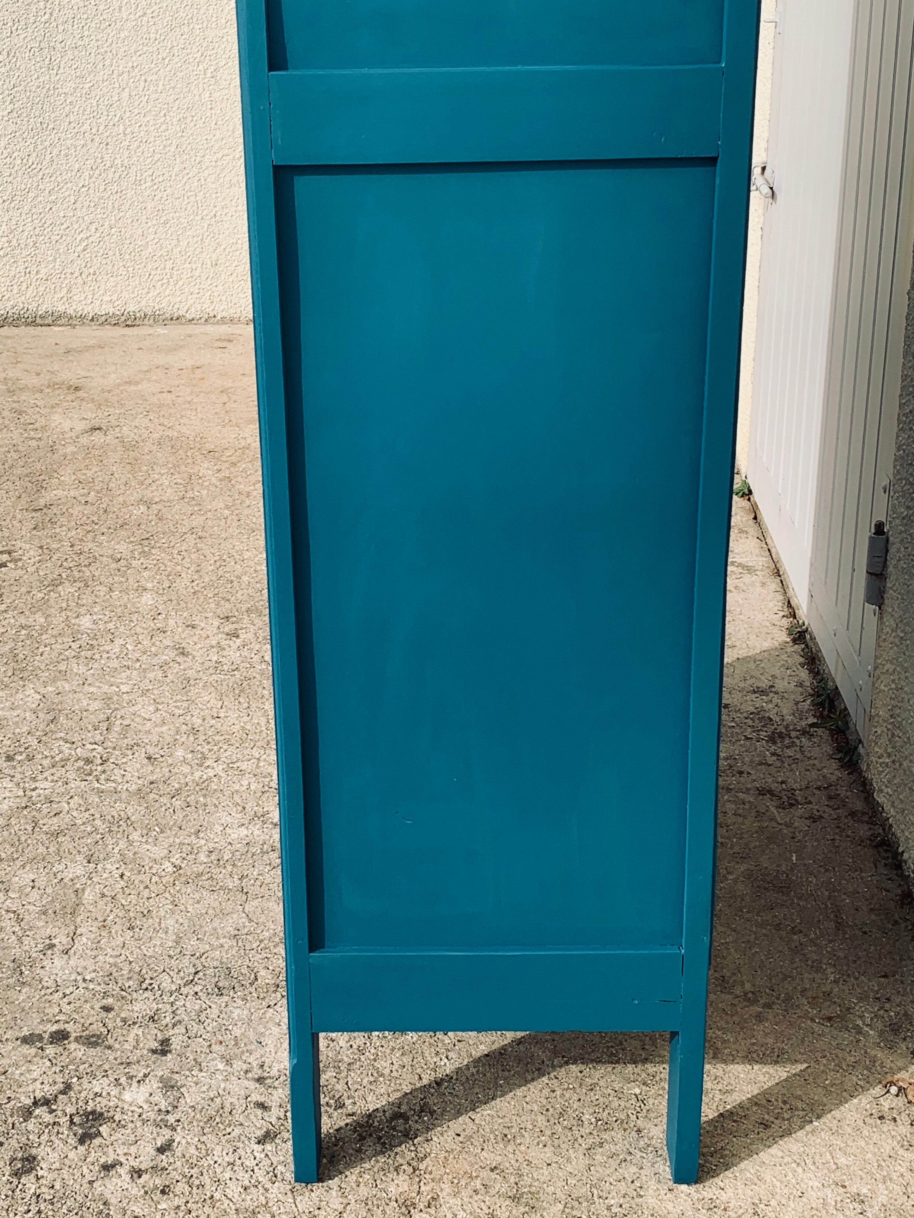 Glass-glazed Parisian wardrobe 1930