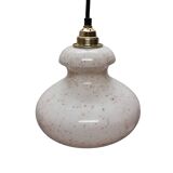 Vintage Pendant Lamp With Opaline Shade
