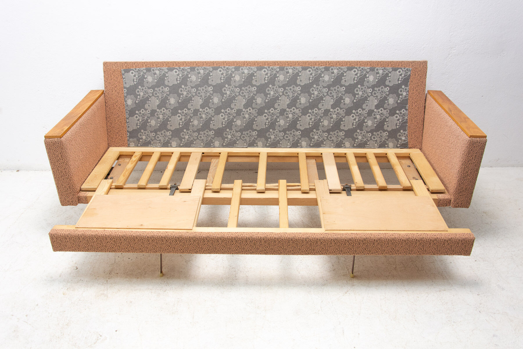 Mid century folding sofabed, 1970´s, Czechoslovakia