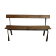 Locker room bench