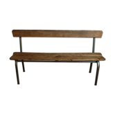 Locker room bench